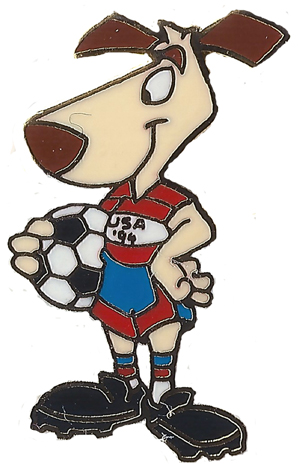 Peluche Mascotte Striker - Coupe Du Monde De Football FIFA USA 1994 - VINTAGE