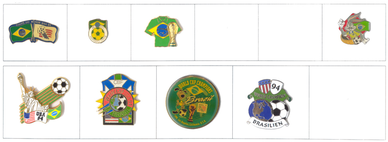 FIFA World Cup USA '94 - Miscellaneous Country Pins