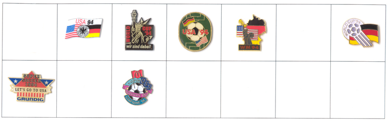 FIFA World Cup USA '94 - Miscellaneous Country Pins