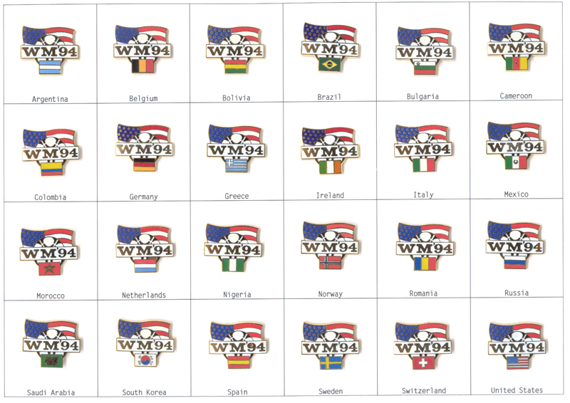 FIFA World Cup USA '94 - Complete Country Sets