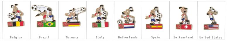 FIFA World Cup USA '94 - Sponsor Country Set