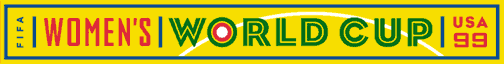 FIFA Women's World Cup USA '99 - Logo + Mascot